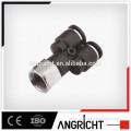 A143 Factory supply PX Y branch threaded plastic pipe fitting